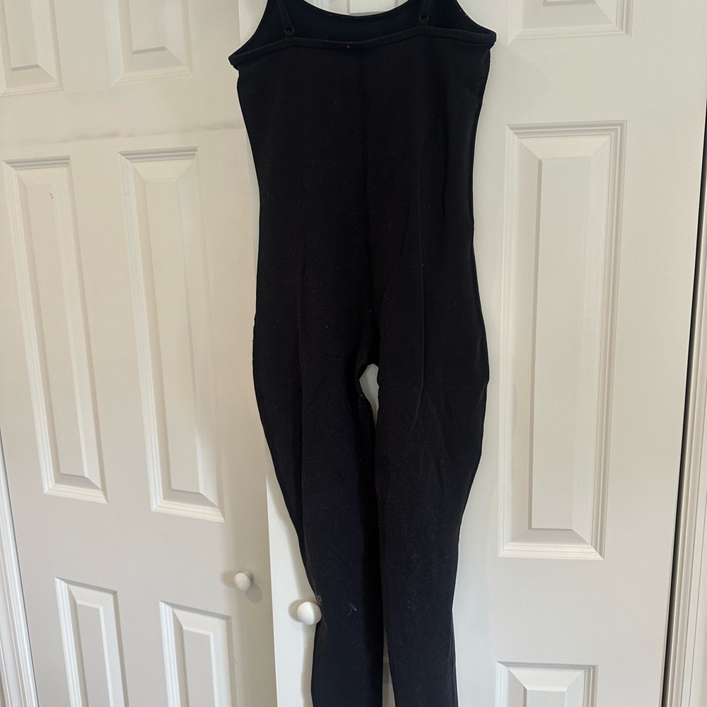 Aritzia TNAction Black Sleeveless Jumpsuit